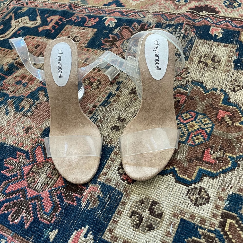 Lucite heels! - Picture 2 of 3
